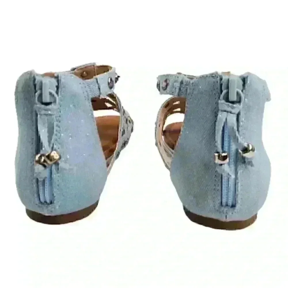Stevies Big Kids Girl My Squad Embellished Denim
